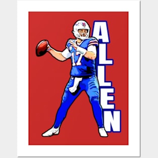 Bills Allen 17 Posters and Art